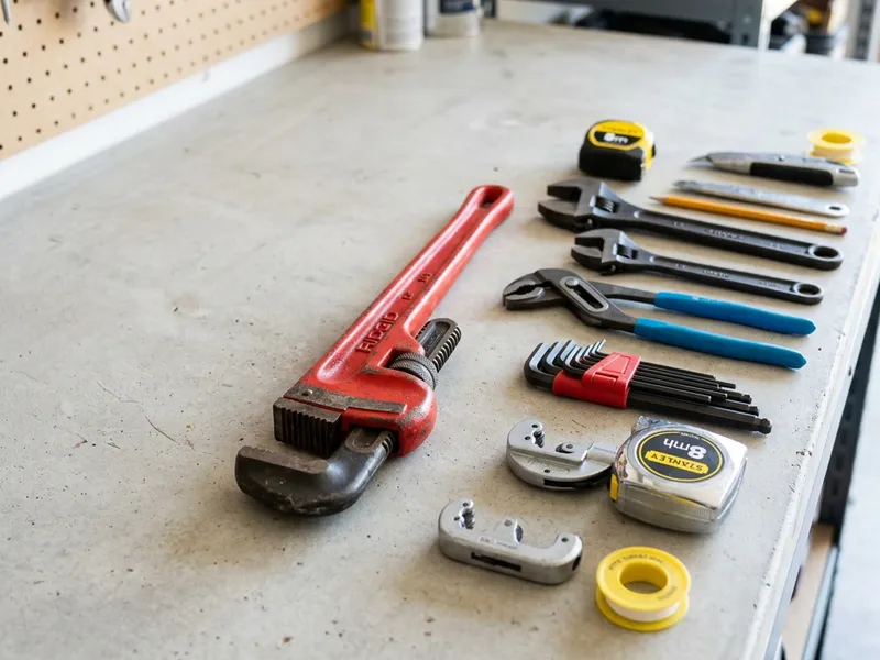 Professional plumbers in Purvis, MS equipped with top-tier tools for residential and commercial plumbing services.